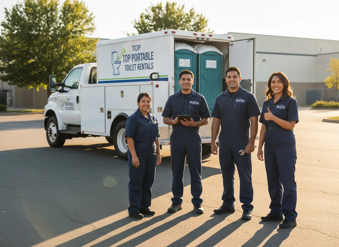 Short Term Porta Potty Rental company in Center Cross, VA